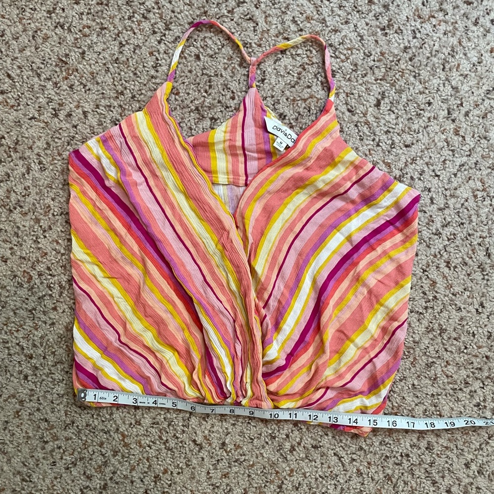 💐 3/ $15 Stripped Racerback Top - Picture 7 of 8